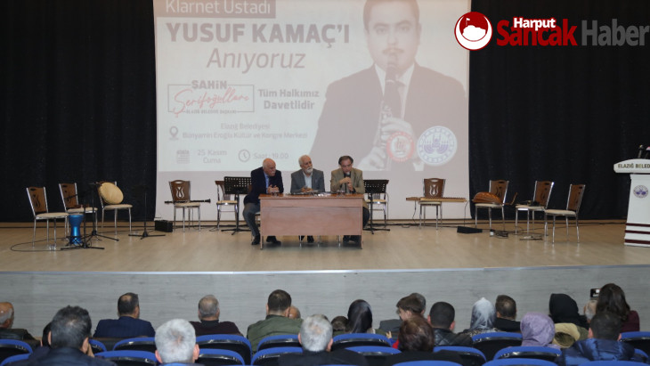Elazığ Belediyesi'nden Klarnet Ustası Yusuf Kamaç'a Vefa
